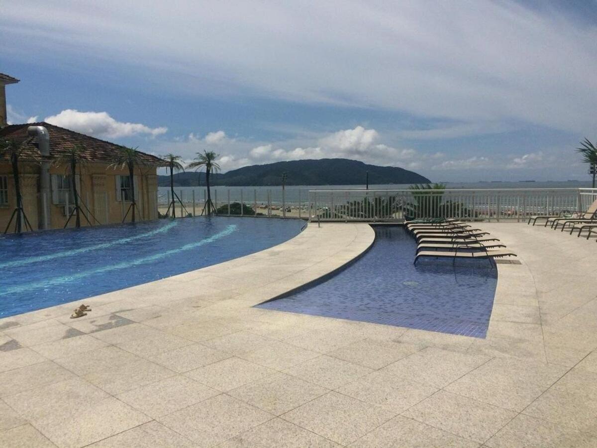 Vista Mar Unlimited Frente Mar Ar Condicionado Garagem Arrumacao Andar Alto E Piscina Aquecida, Sauna E Muito Mais! Santos  Exterior foto